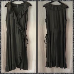 Hanna Andersson Sleeveless Wrap Dress